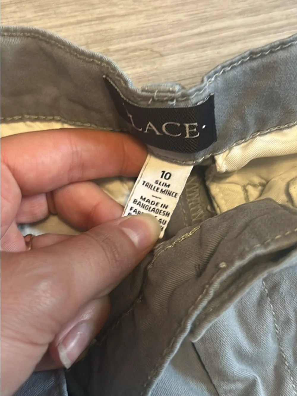 The Children's Place Black and Gray Kids Casual Bottoms Duo